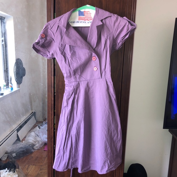 VENUS Dresses & Skirts - Cute & light Venus purple work/summer dress